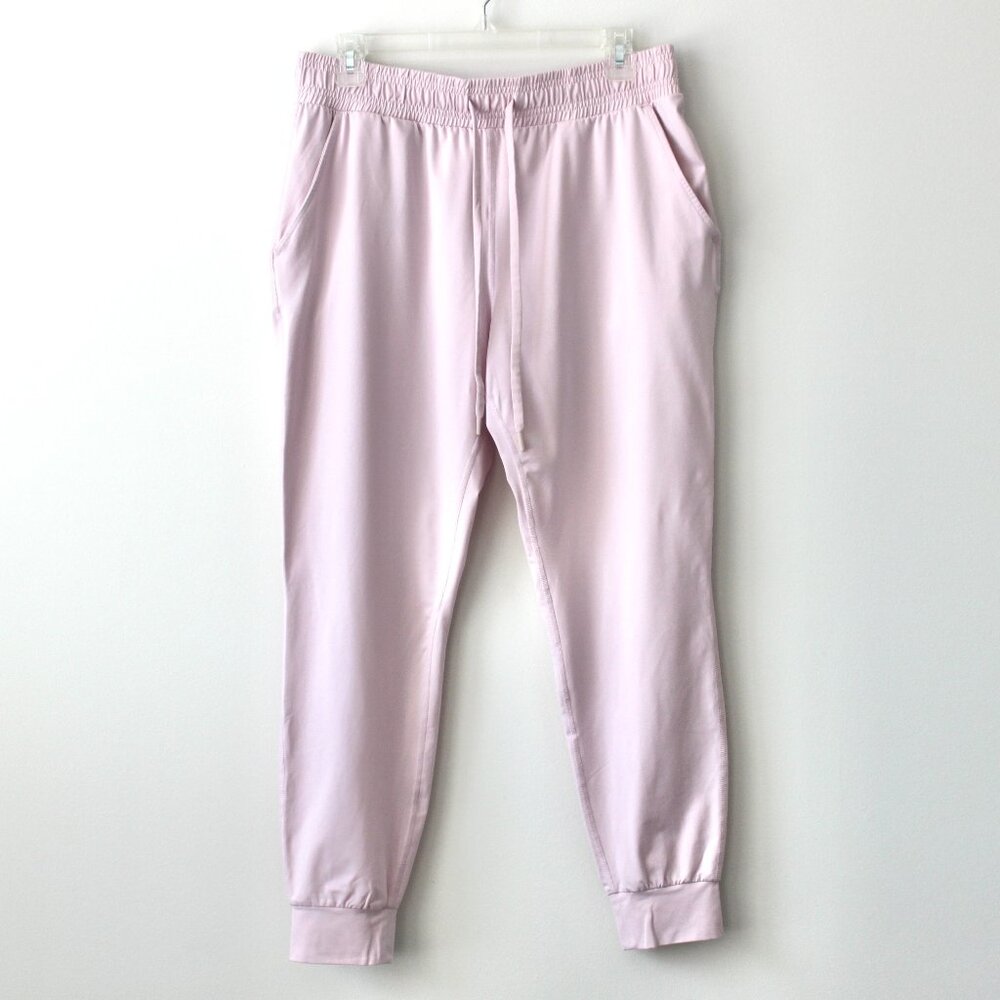 All in Motion Light Pink Drawstring Adjustable Joggers Pants Pockets Medium
